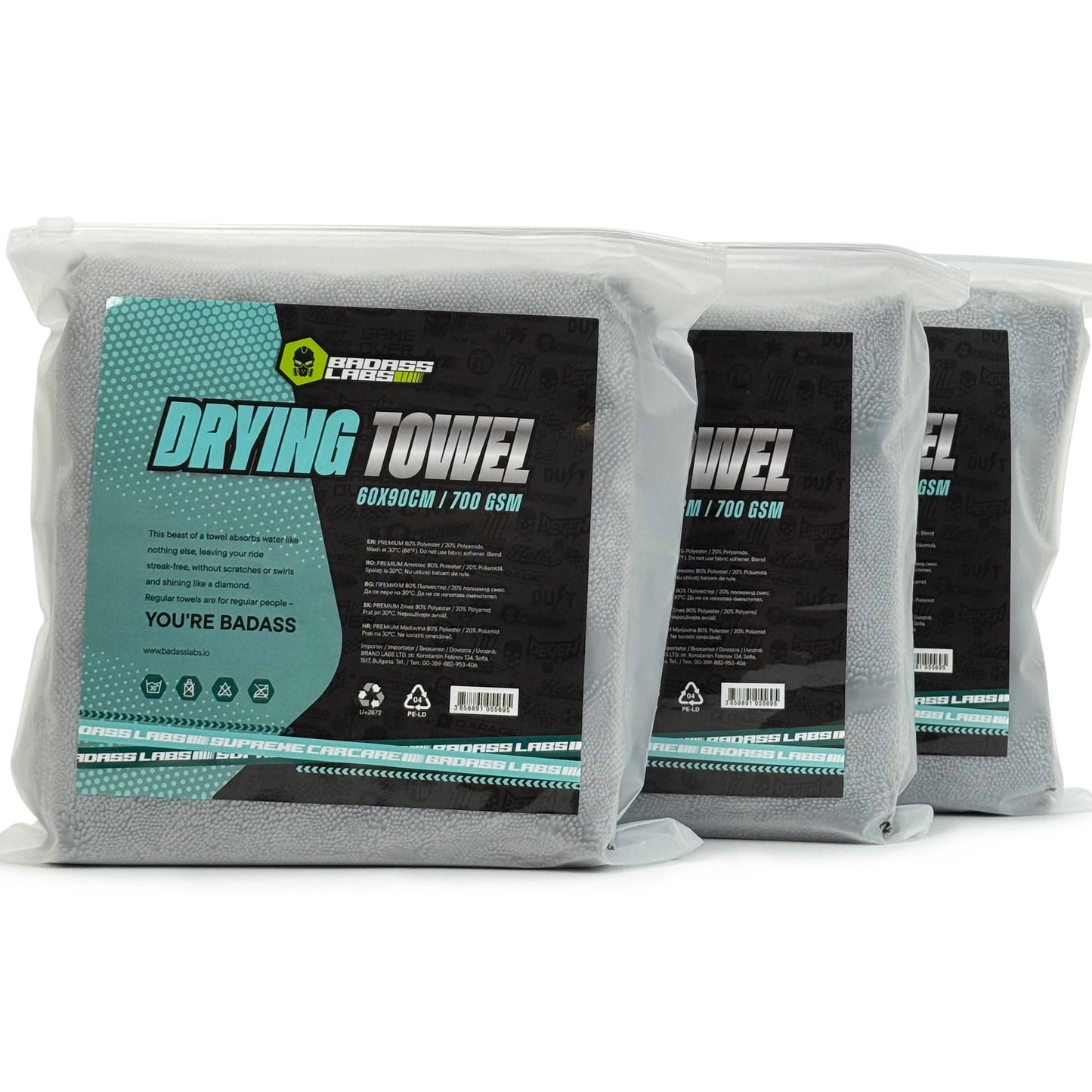 DryMaster prosop din microfibră pentru uscat mașina - 60x90cm