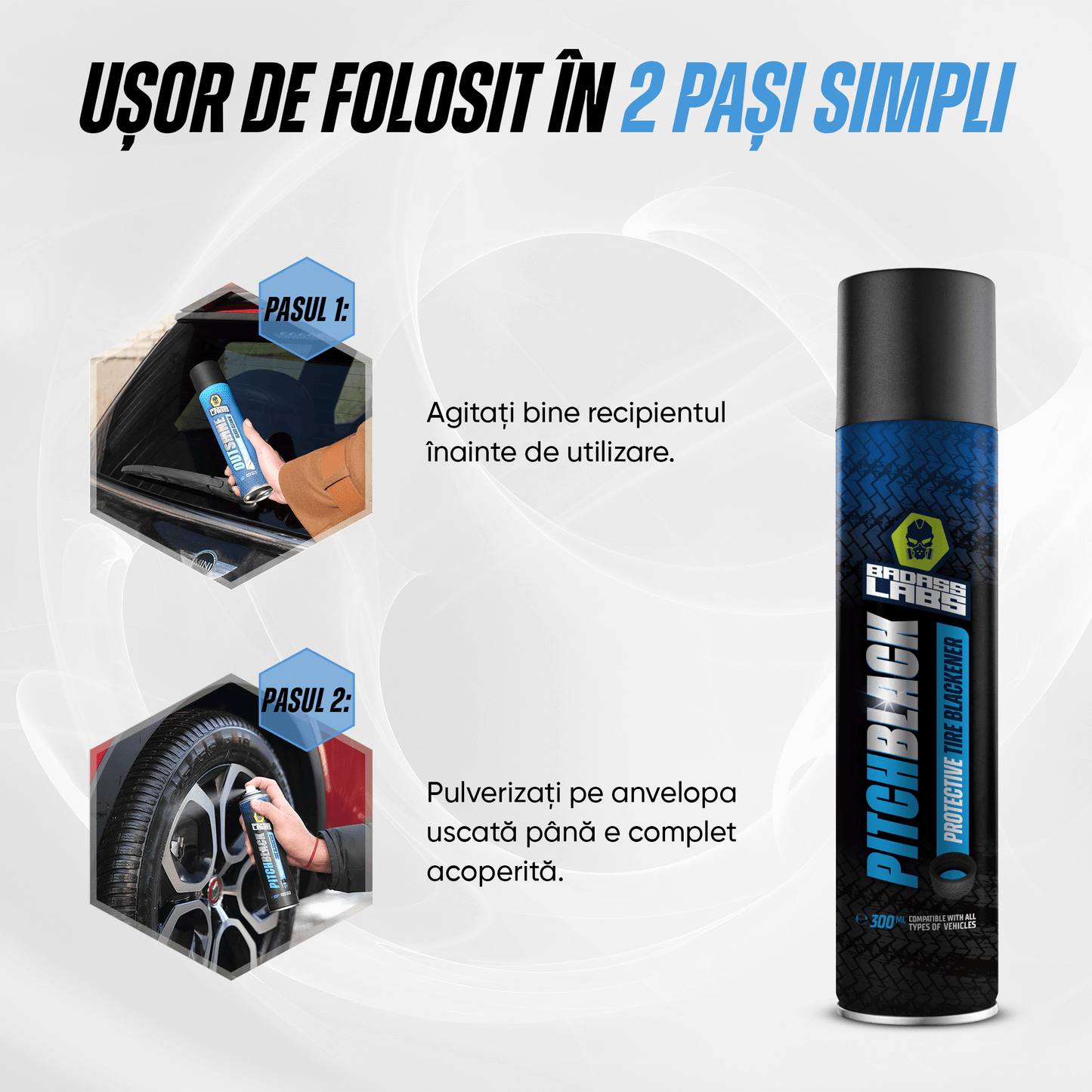 Pachet Full-Option - 2 x Nanoshield, 4 x lavete microfibră, 1 x PitchBlack, 1 x OutShine