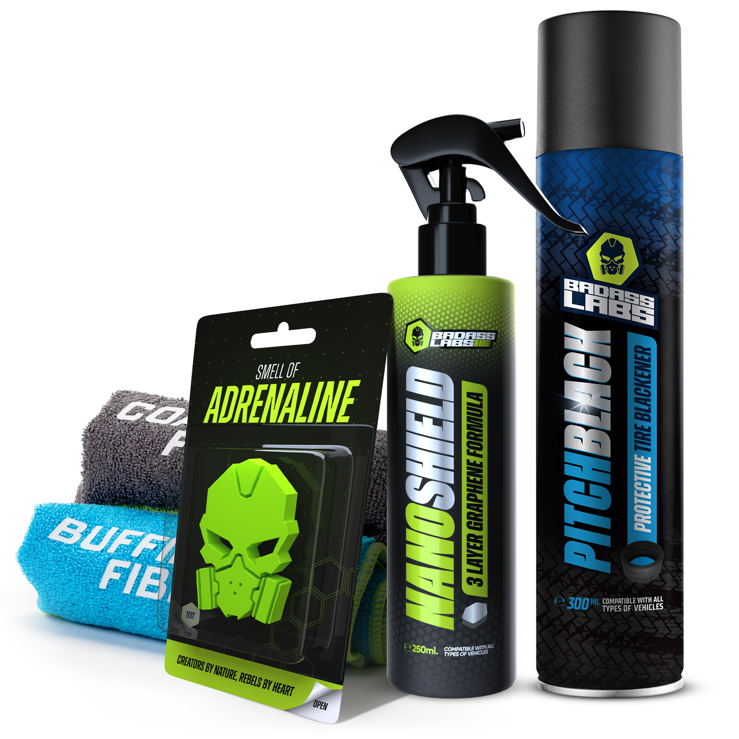 Kit Ultimate Black & Shine - Duoul Perfect pentru Mașina Ta