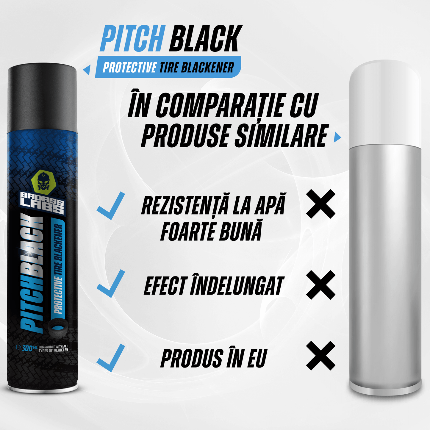 PitchBlack - spray pentru anvelope